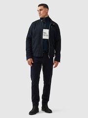 Rodd & Gunn Navy Blue Foresters Peak Sweat Top - Image 2 of 5