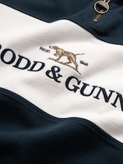 Rodd & Gunn Navy Blue Foresters Peak Sweat Top - Image 5 of 5