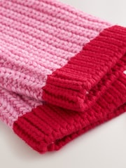 Pink and Red My First Christmas Baby Cardigan (0-18mths) - Image 9 of 10