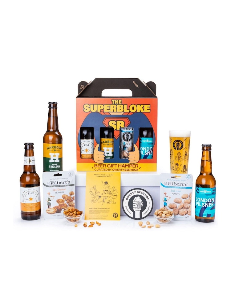 QWERTY Beer Box Brown The Superbloke Craft Beer Collection - Image 4 of 4