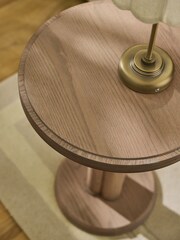 Laura Ashley Light Oak Barcombe Side Table - Image 2 of 6
