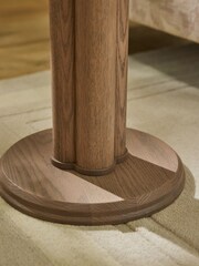 Laura Ashley Light Oak Barcombe Side Table - Image 3 of 6