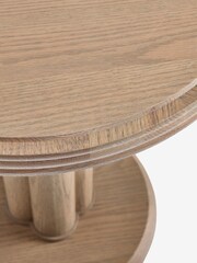Laura Ashley Light Oak Barcombe Side Table - Image 6 of 6