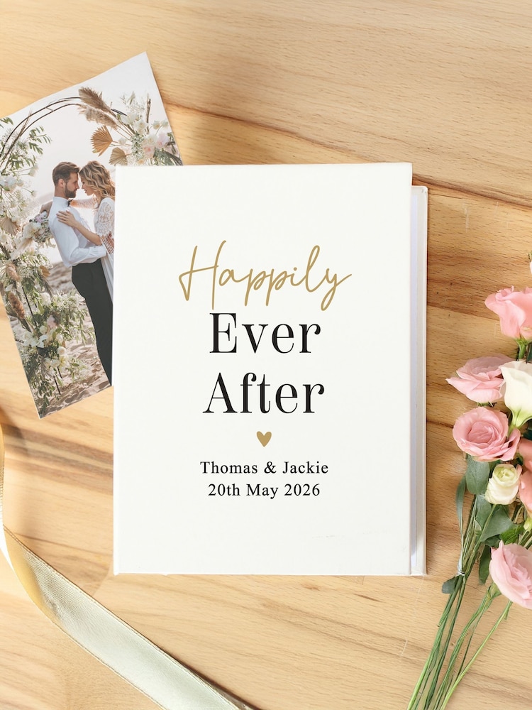 Personalised 6 x 4 Wedding Photo Album by PMC - Image 2 of 3