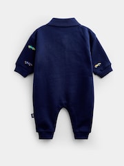 Jojo Maman Bébé Embroidered Polo Romper - Bild 2 von 4