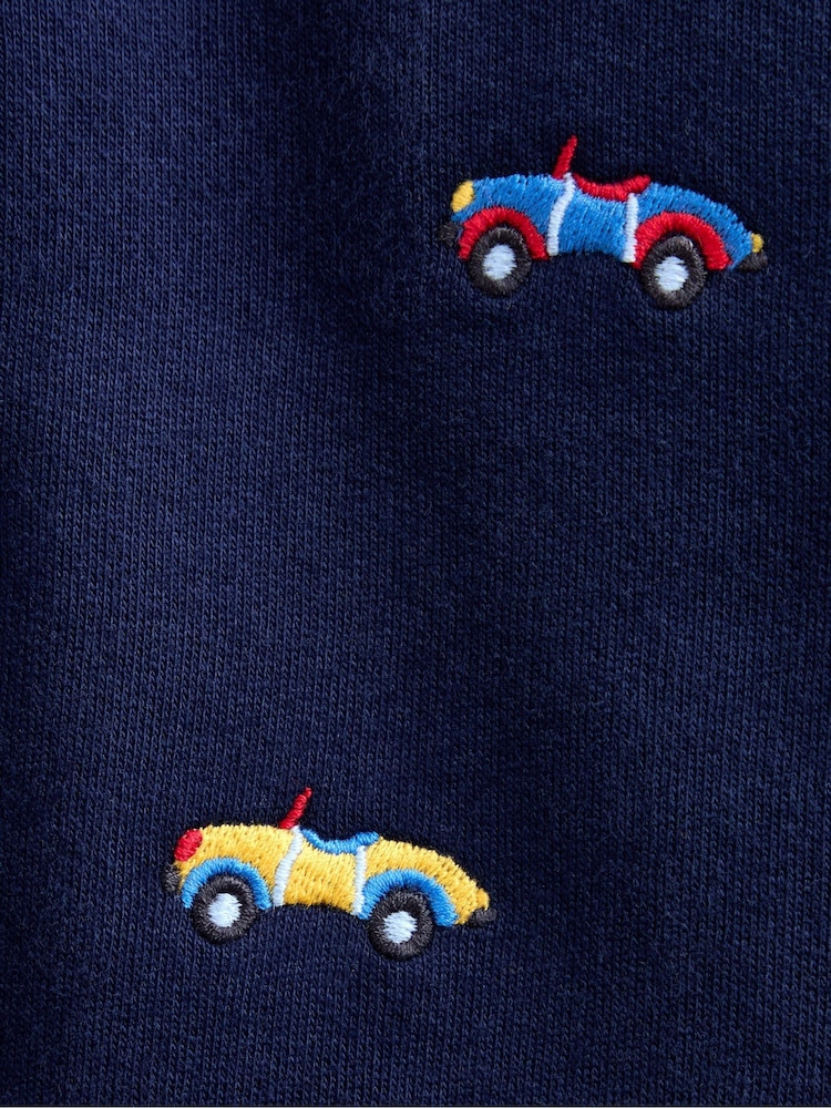 Jojo Maman Bébé Embroidered Polo Romper - Bild 4 von 4 Jojo Maman Bébé Embroidered Polo Romper - Bild 4 von 4