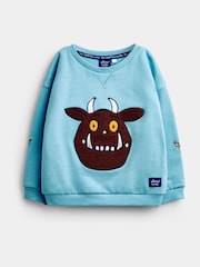 JoJo Maman Bébé The Gruffalo Blue 2-Piece Sweat & Jogger Set - Image 2 of 8