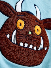 JoJo Maman Bébé The Gruffalo Blue 2-Piece Sweat & Jogger Set - Image 6 of 8