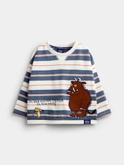 JoJo Maman Bébé The Gruffalo Striped Top - Larawan 1 ng 4
