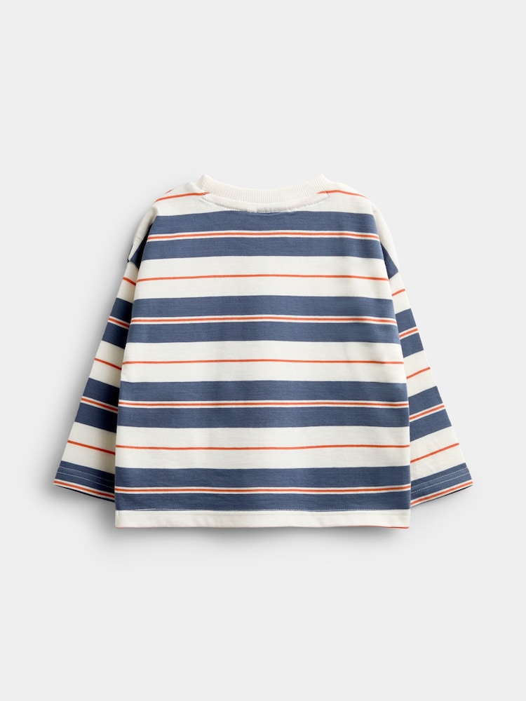 JoJo Maman Bébé The Gruffalo Striped Top - Larawan 2 ng 4