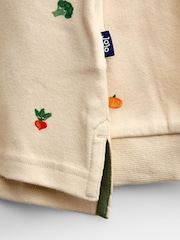 JoJo Maman Bébé Green & Natural Highland Cow 2-Pack Polo Shirts - Image 7 of 9