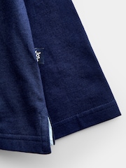 JoJo Maman Bébé Navy Blue Golf Embroidered Top - Image 3 of 4
