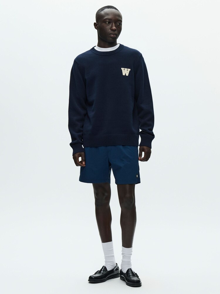 Double A by W.W. Navy Tay Jumper - Image 2 of 5