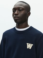 Double A by W.W. Navy Tay Jumper - Image 4 of 5