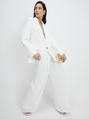 River Island Alto Rise Wide Leg Trousers - Imagen 1 de 4