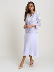 Gina Bacconi Page Fancy Jacket & Chiffon Dress - תמונה 1 מתוך 7