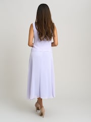 Gina Bacconi Page Fancy Jacket & Chiffon Dress - תמונה 7 מתוך 7