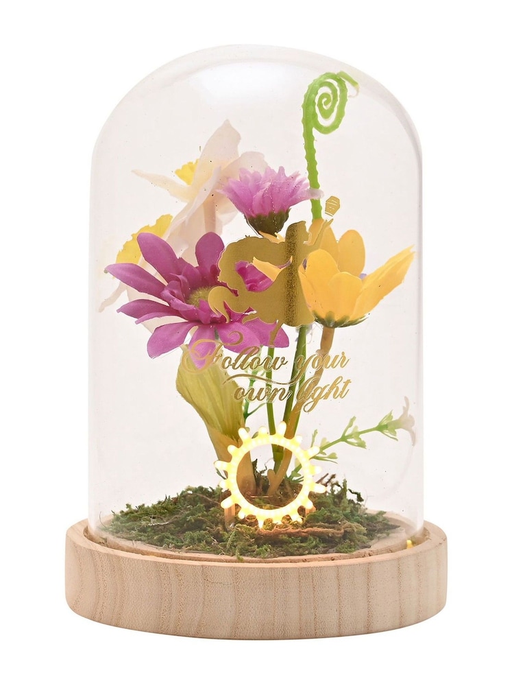 Disney Princess Multicoloured Florals In Cloche Neon Rapunzel Light - Image 2 of 5