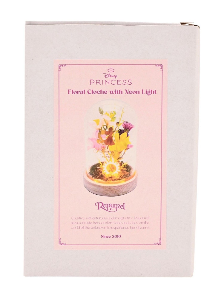 Disney Princess Multicoloured Florals In Cloche Neon Rapunzel Light - Image 5 of 5