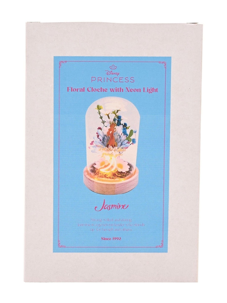 Disney Princess Multicoloured Florals In Cloche Neon Jasmine Light - Image 5 of 5