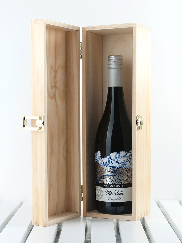 Personalised Floral Mother's Day Wine Box by Treat Republic - Image 2 of 5