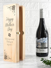Personalised Floral Mother's Day Wine Box by Treat Republic - Image 4 of 5