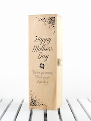 Personalised Floral Mother's Day Wine Box by Treat Republic - Image 5 of 5