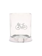 Personalised Cycling Icon Pewter Tumbler by Treat Republic - Image 4 of 4