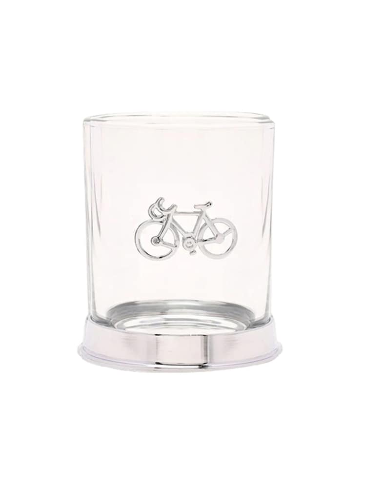 Personalised Cycling Icon Pewter Tumbler by Treat Republic - Image 4 of 4