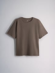 The Set 8 Pack Essential Lightweight T-Shirts Neutral/Black/Brown/Taupe/Cream/White - Image 2 of 11