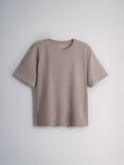 The Set 8 Pack Essential Lightweight T-Shirts Neutral/Black/Brown/Taupe/Cream/White - Image 3 of 11
