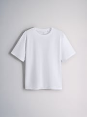 The Set 8 Pack Essential Lightweight T-Shirts Neutral/Black/Brown/Taupe/Cream/White - Image 8 of 11