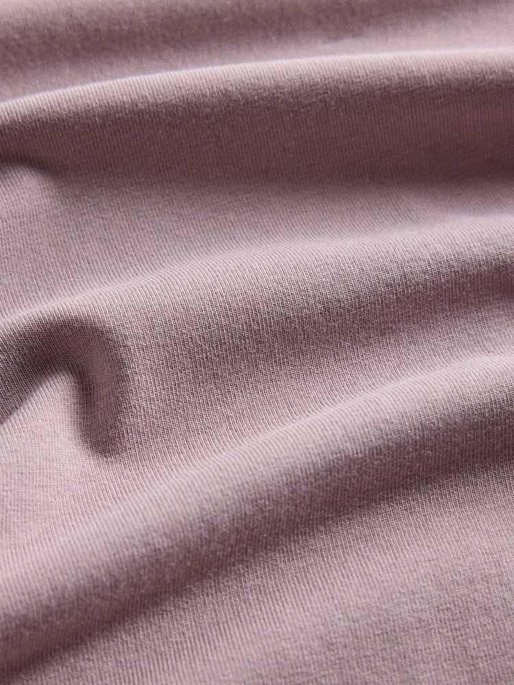 The Set 3 Pack Crew Neck Long Sleeve Bodysuits Brown/Purple/Neutral - Image 6 of 6