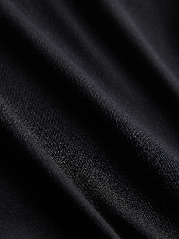 The Set 3 Pack High Neck Drape Sleeveless Tops Black/Taupe Brown/Chocolate - Image 8 of 8