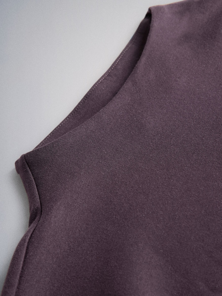 Khaki/Brown/Lilac/Cream - The Set lot de 4 hauts habillés à mancherons - Image 10 de 10