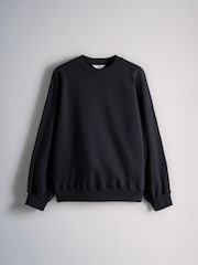 The Set 4 Pack Saddle Sleeve Crew Neck Sweatshirts Grey - Image 2 of 7
