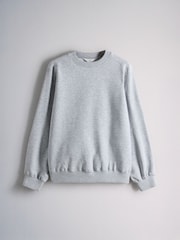 The Set 4 Pack Saddle Sleeve Crew Neck Sweatshirts Grey - Image 5 of 7
