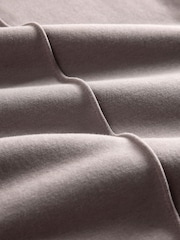 The Set 2 Pack Pintuck Sweat Joggers Taupe Brown/Black - Image 5 of 5