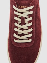 Reiss Maroon Red Anders Trainers - Image 4 of 6