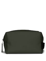 Rains Green Wash Bag - Image 1 of 2