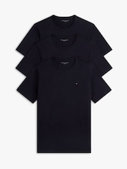 Albastru - Tommy Hilfiger Cotton Tricou 3 Pachet - Imaginea 1 din 5