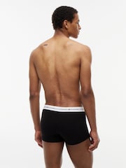 Negru - Tommy Hilfiger Cotton Stretch Boxer Trunks 3 Pack - Imaginea 3 din 7