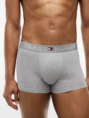 Gri - Slip elastic din bumbac Tommy Hilfiger 3 rucsac - Imaginea 4 din 7