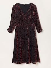 Noir - Robe à pois FatFace - Image 6 de 6