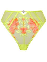 Ann Summers Paradise Glow Neon Blomstrete brodert Truse - Bilde 6 av 6