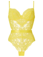 Ann Summers Yellow Hold Me Tight Lace Body - Image 6 of 6