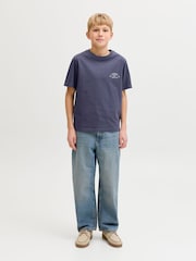 JACK & JONES JUNIOR Photographic Back-Print T-Shirt - Larawan 4 ng 8
