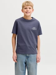 JACK & JONES JUNIOR Photographic Back-Print T-Shirt - Larawan 6 ng 8
