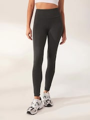 LOVALL Grey Lightweight High Waisted Leggings - Image 3 of 5