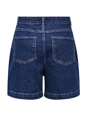 JDY Blue Blue Denim High Waist Shorts - Image 4 of 5